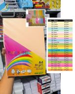 Jual Kertas Fotocopy Print HVS Warna PaperFine Color A4 80 gr 25 sheet IT 150 Peach terlengkap di toko alat tulis