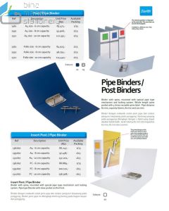 Contoh Map berkas arsip Bantex 1311-05 Pipe Binder A4 Capacity 10 cm Grey merek Bantex