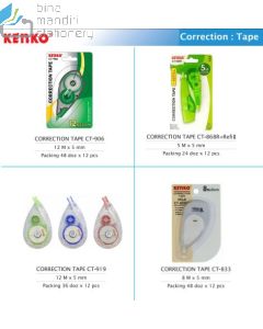 E-Katalog gambar peralatan Koreksi Kertas Pita Kenko Correction Tape CT-906